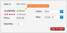 Real-Time Stock Status